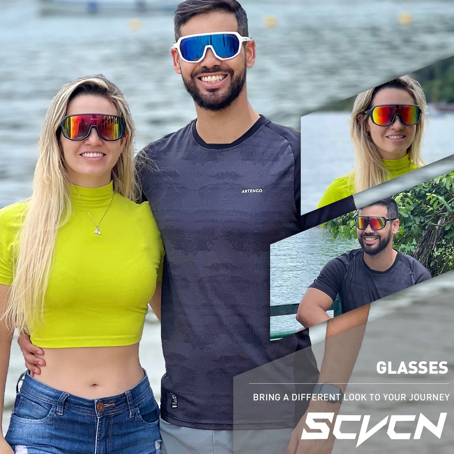 Photochromic Sunglasses for Men/ Women, UV400