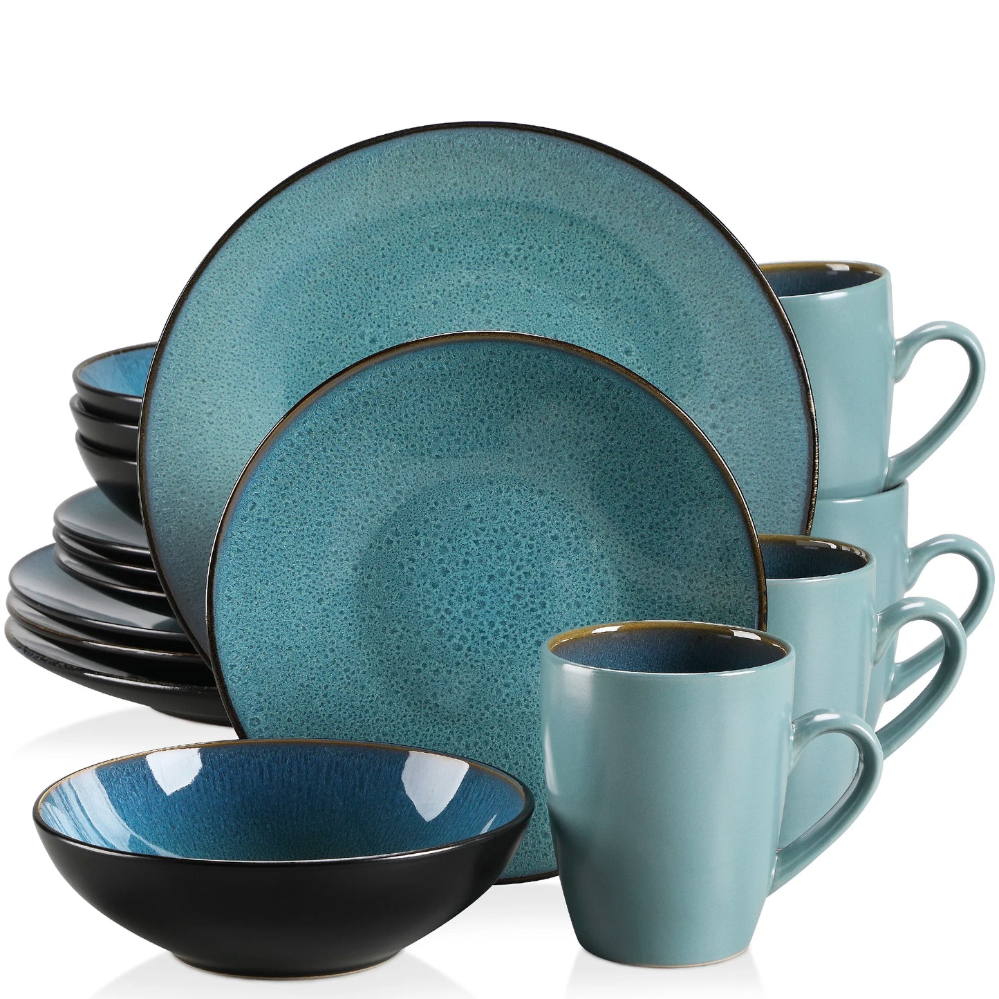 VANCASSO BUBBLE 16/32/48-Piece Tableware Set Vintage Ceramic