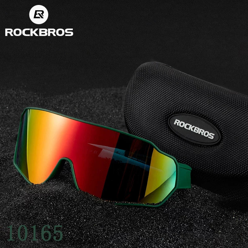 ROCKBROS Polarized Cycling Glasses UV400 Outdoor Sport Sunglasses Me/ Women Cycling Sunglasses