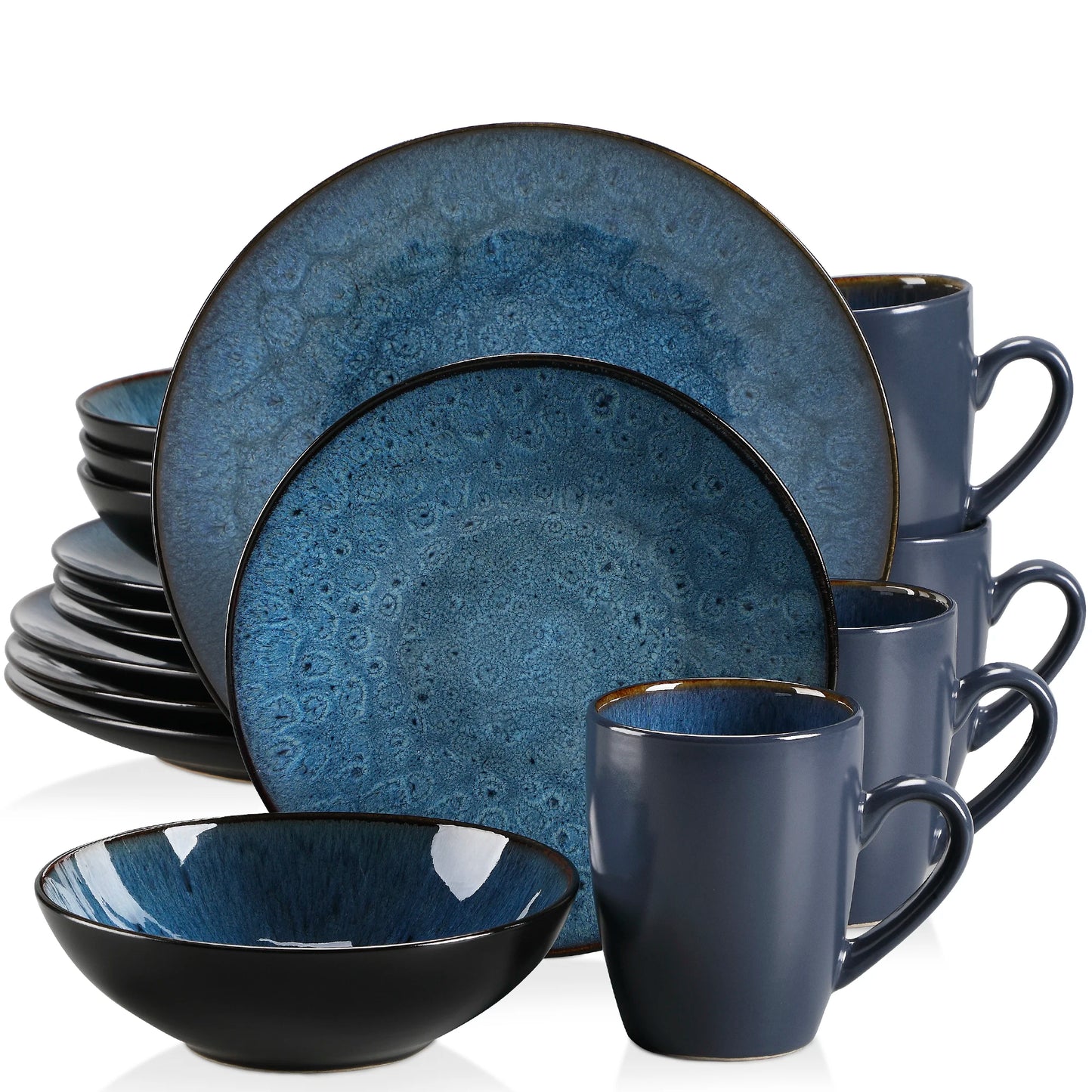 VANCASSO BUBBLE 16/32/48-Piece Tableware Set Vintage Ceramic
