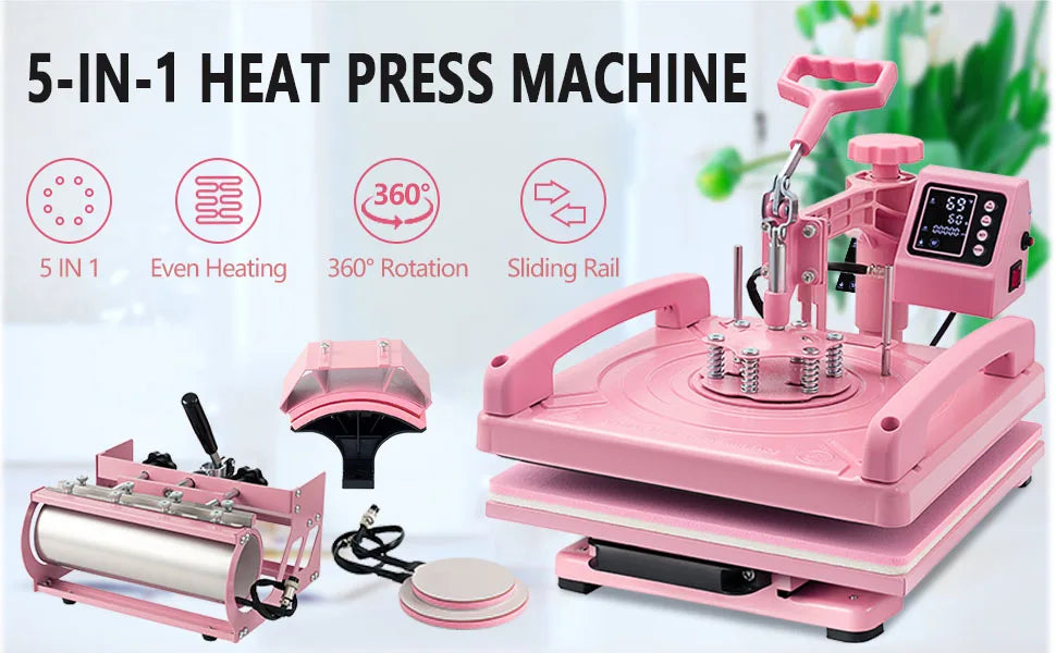 Tumbler Mug Heat Press Machine 11oz-30oz Cup Sublimation Straight Heat Press Transfer Printing for 11-16oz Coffee/Ceramic Mugs