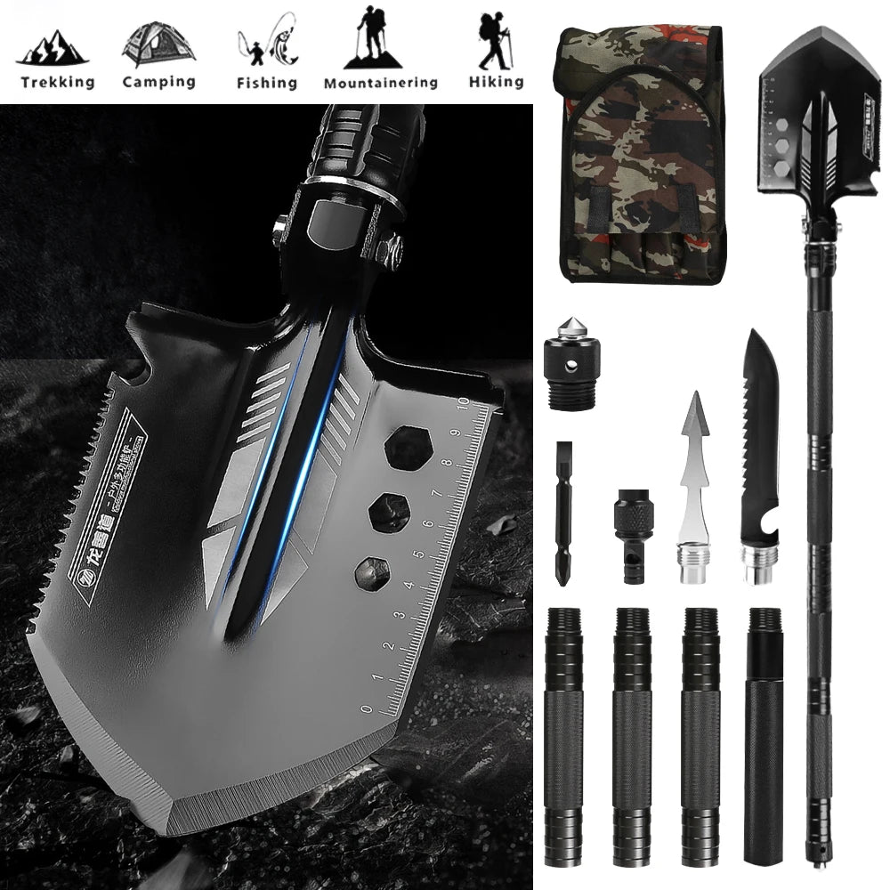 Multifunction Camping Survival Folding Shovels