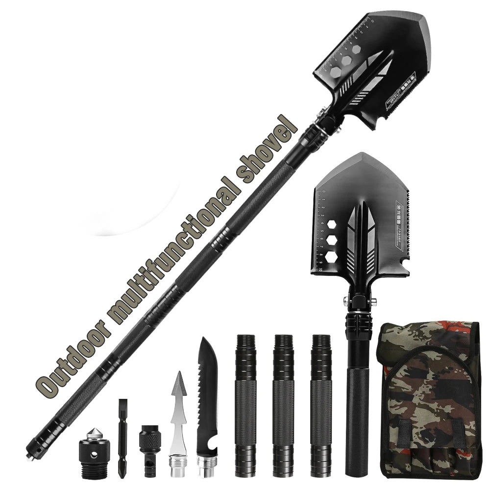 Multifunction Camping Survival Folding Shovels