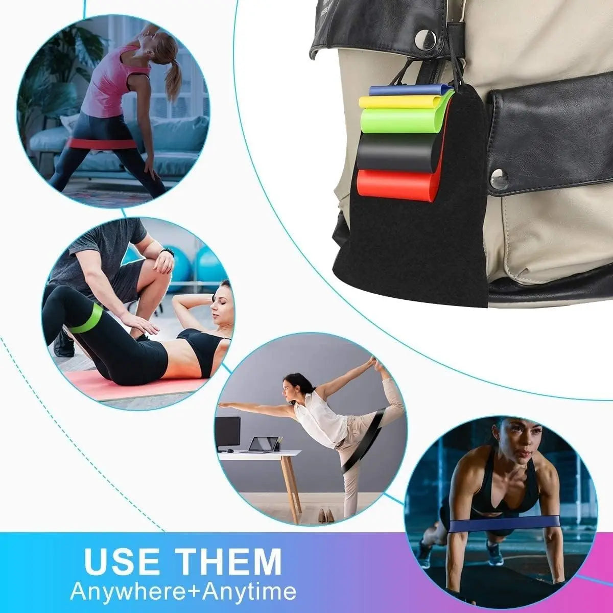 Yoga Resistance Band Set