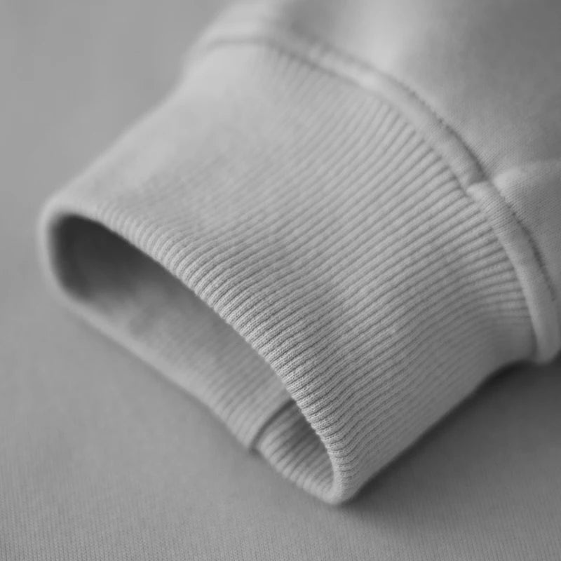 Men's Cozy Fleece Quarter Zip Pullover Sweater with Stand Collar and Long Sleeves