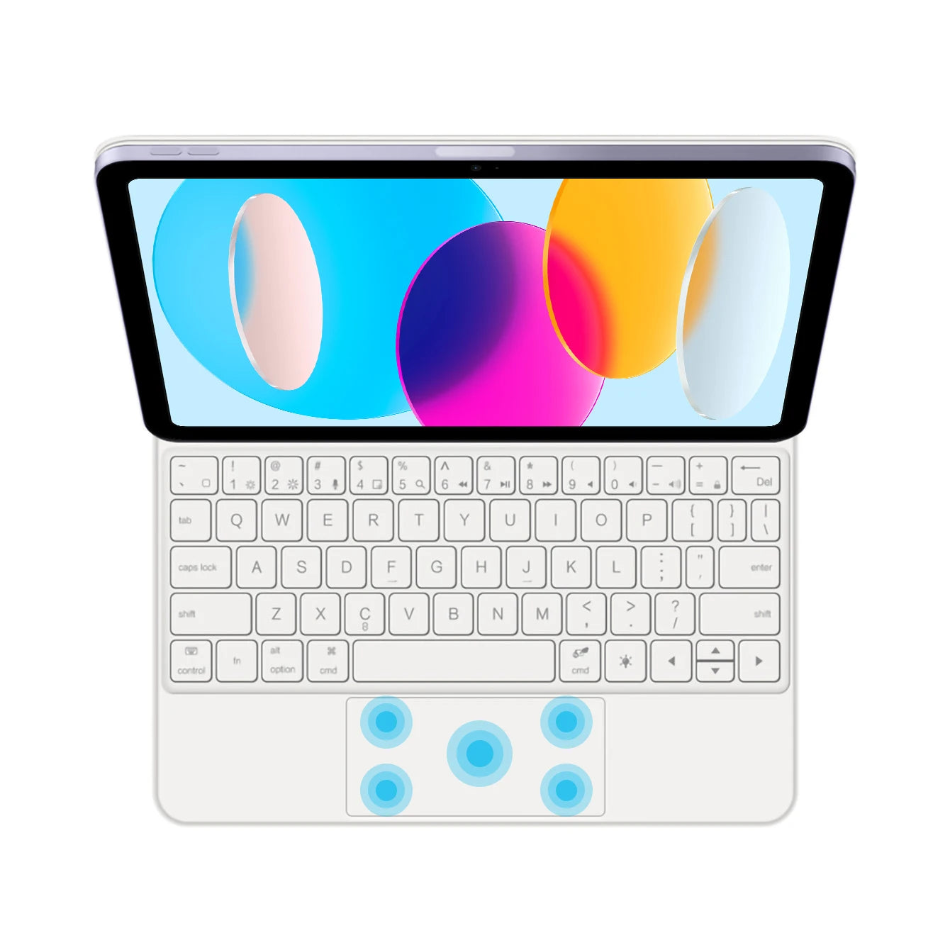 Smart Keyboard Folio For iPad 10 10th Generation 2022 2023 10.9 Inch ipad10 Magnetic Case A2696 A2757 A2777 A3162 Magic Cover
