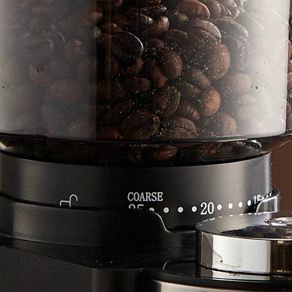 100W Electric Portable Coffee Maker, Bean Grinder Capsule Espresso Machine