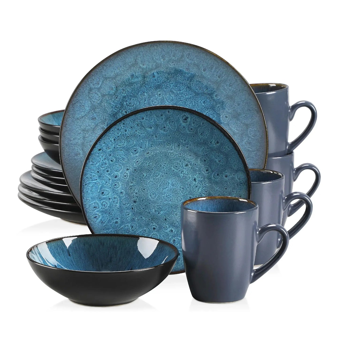 VANCASSO BUBBLE 16/32/48-Piece Tableware Set Vintage Ceramic