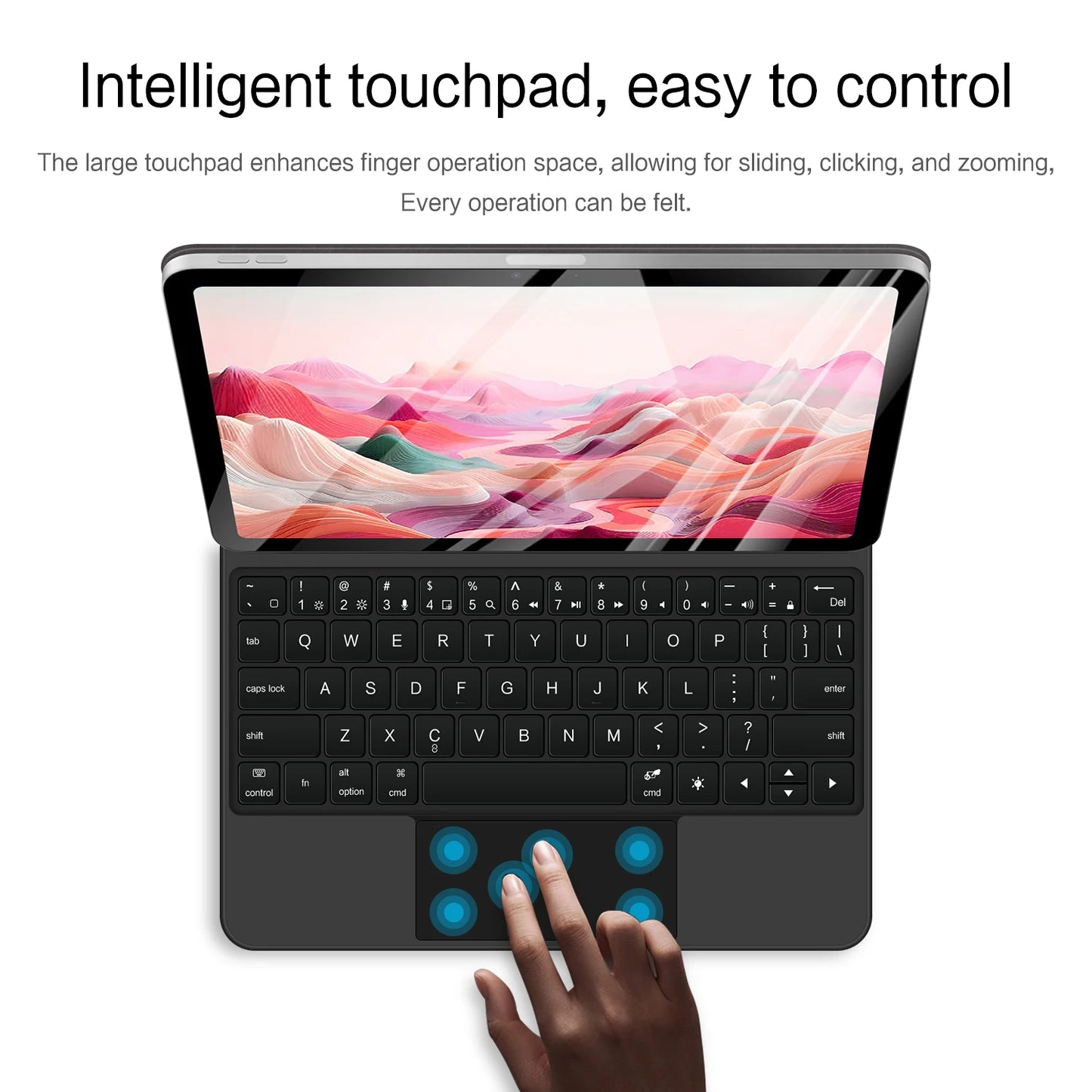 Smart Keyboard Folio For iPad 10 10th Generation 2022 2023 10.9 Inch ipad10 Magnetic Case A2696 A2757 A2777 A3162 Magic Cover