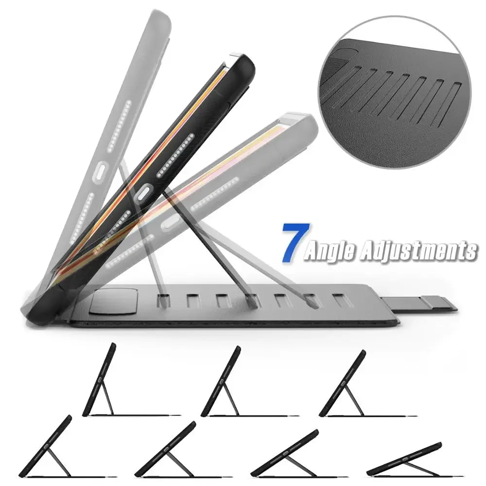 iPad Pro 11 Case With Pencil Holder For iPad 10.2 For 2017 2018 iPad 9.7 5th 6th Gen Cover Mini 4 5 Air 2 Magnetic 7 Stand