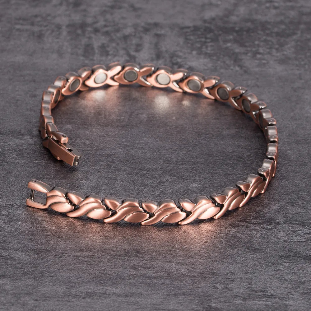 Magnetic Pure Copper Bracelets for Women