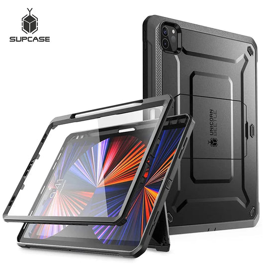 SUPCASE For iPad Pro 11 Pro Full-Body Rugged Kickstand Protective Case with Built-in Screen Protector