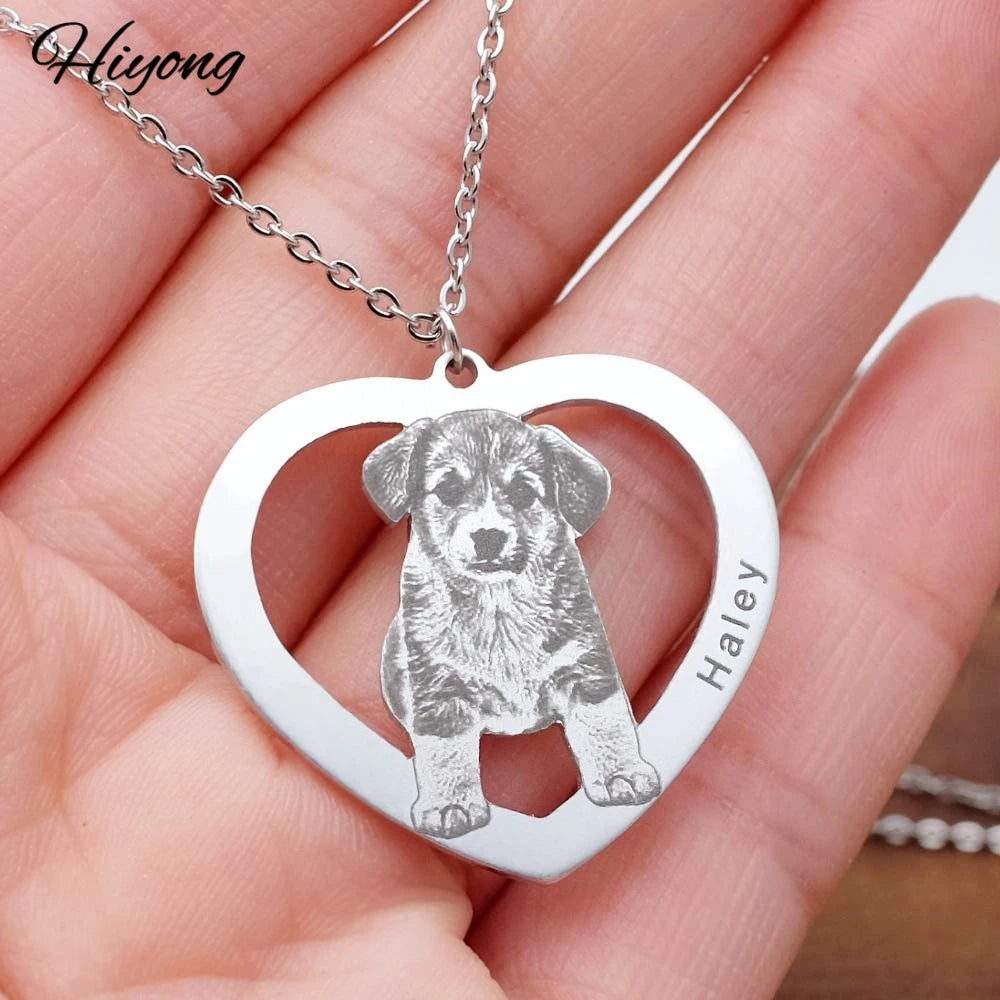 Personalized Custom Pet Picture Necklaces