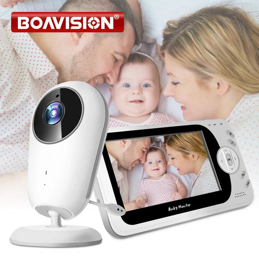 4.3 inch Wireless Video Baby Monitor Sitter,  IR LED Night Vision intercom Surveillance Security Camera