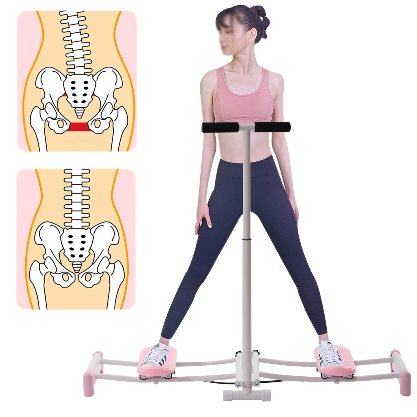 Leg Exercise Ski Machine Strength Training Equipment