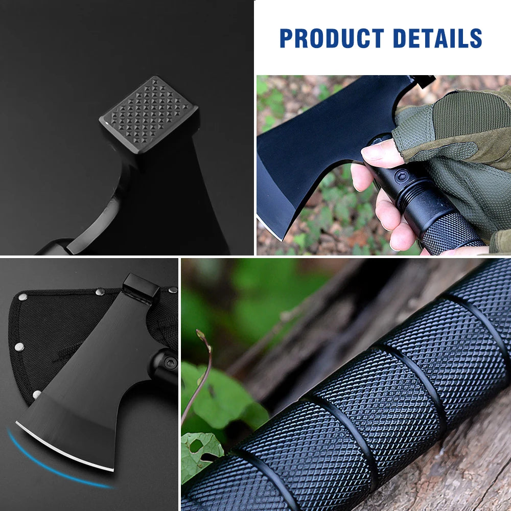 Multi-function Survival Axe, Portable Foldable Tactical Tomahawk