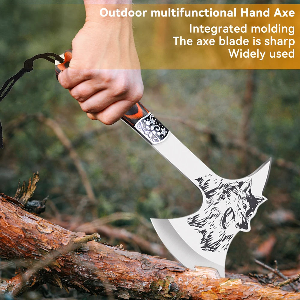 Multi-purpose Axe Sharp Survival Hatchet Defensive Tool