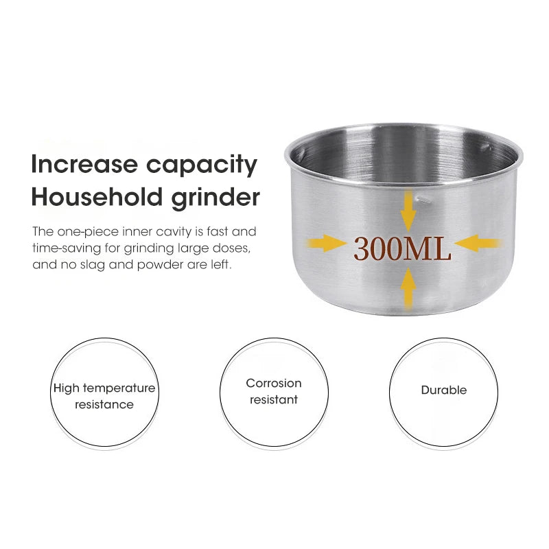 Mini Electric Grinder 300ml Ultrafine