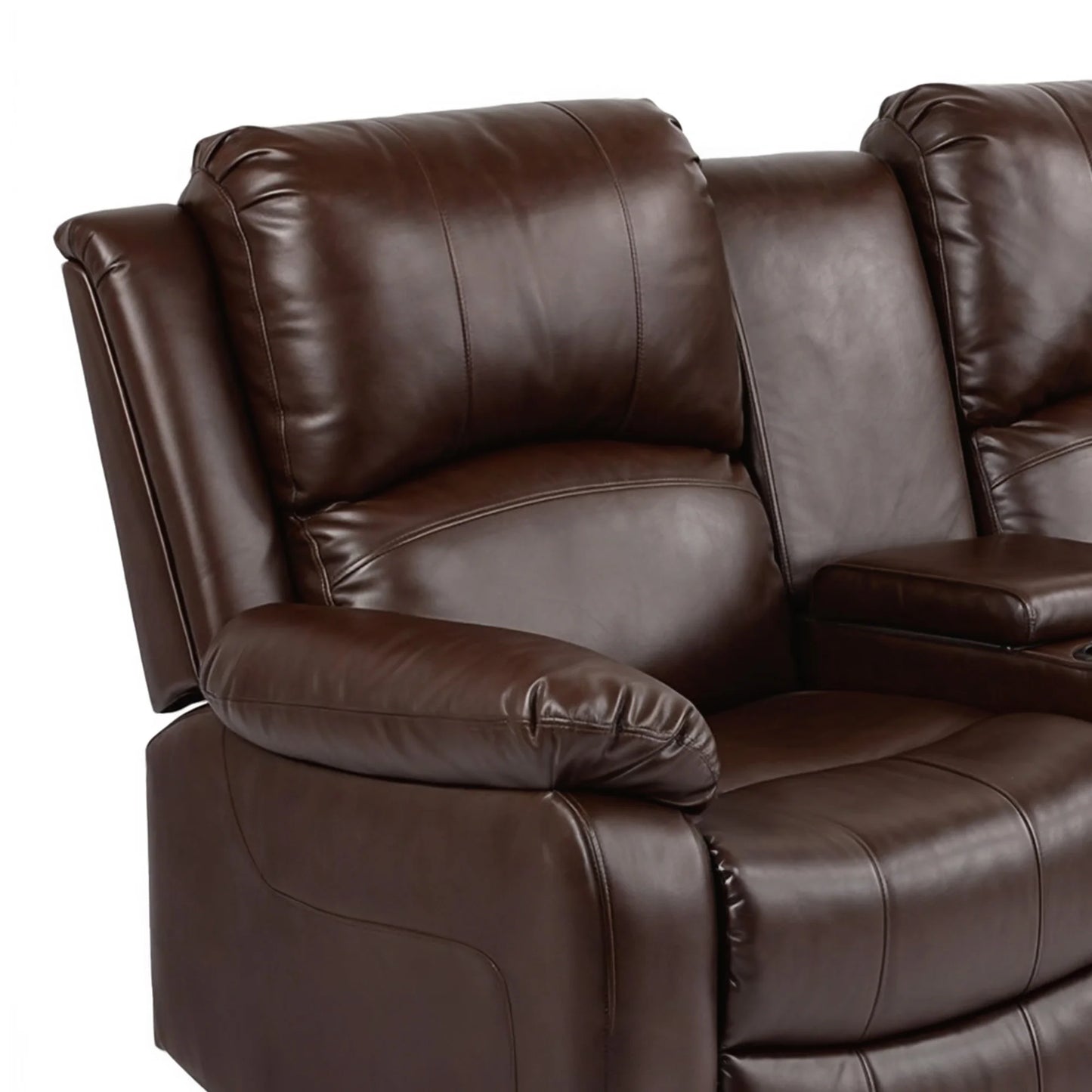 PU Leather Recliner Sofa Love Seat