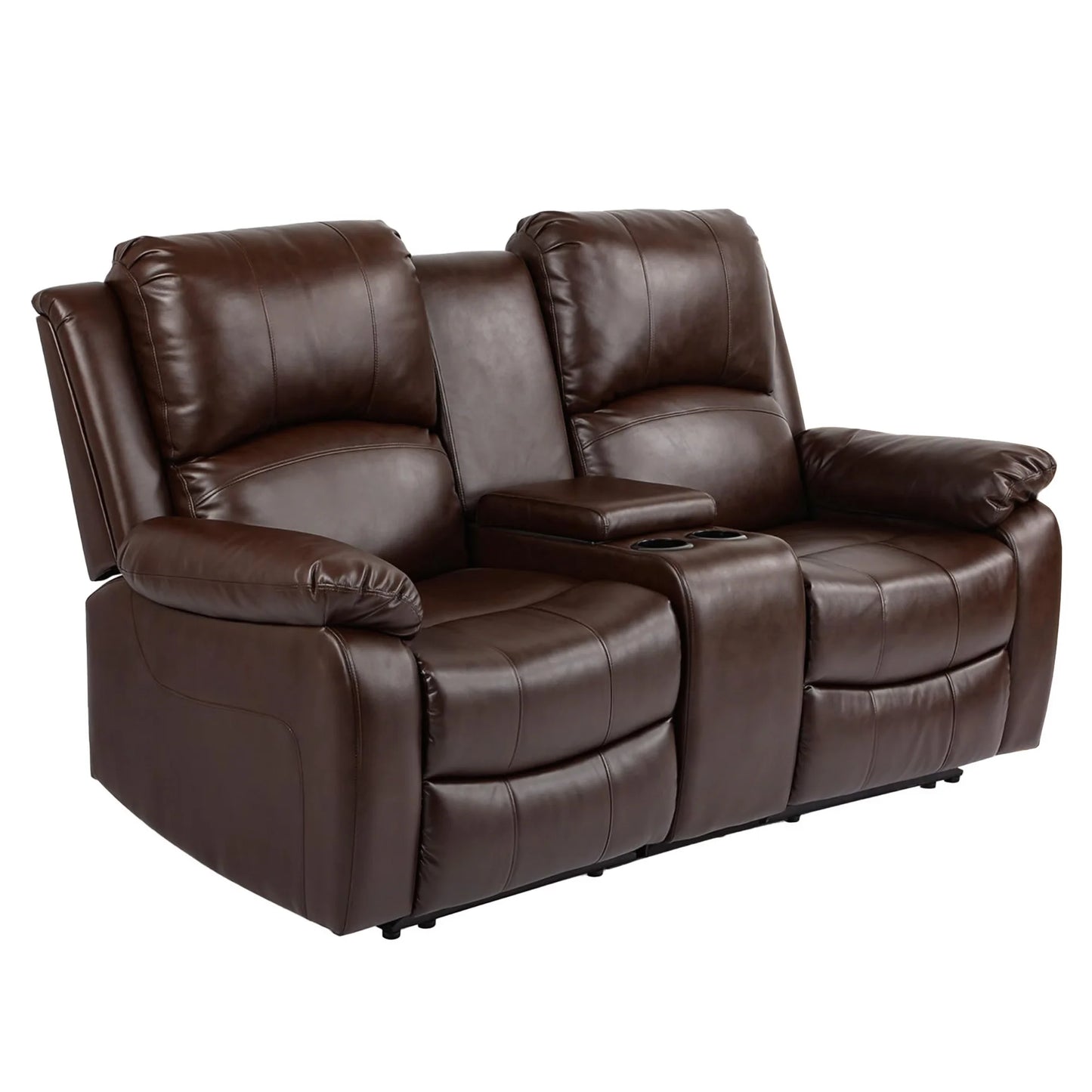 PU Leather Recliner Sofa Love Seat