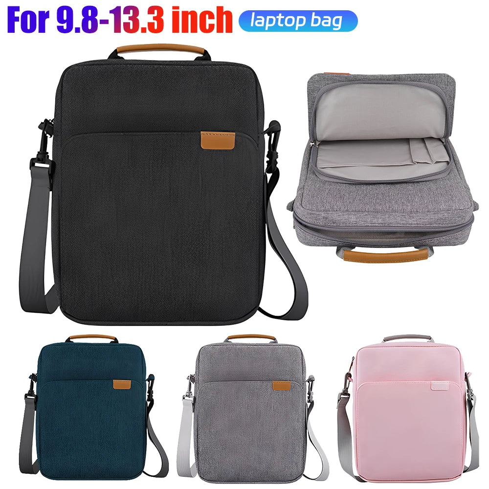 Bag For-ipad 11 Inch 12.9in 9th 10th Generation Pro For Samsung Galaxy S6 Lite Tablet Case handbag 12.9 inch Shoulder Sleeve Bag