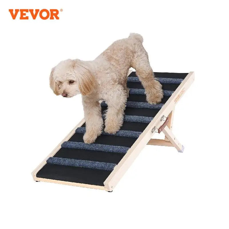 VEVOR Dog Ramp Folding Ladder Anti-slip High Adjustable