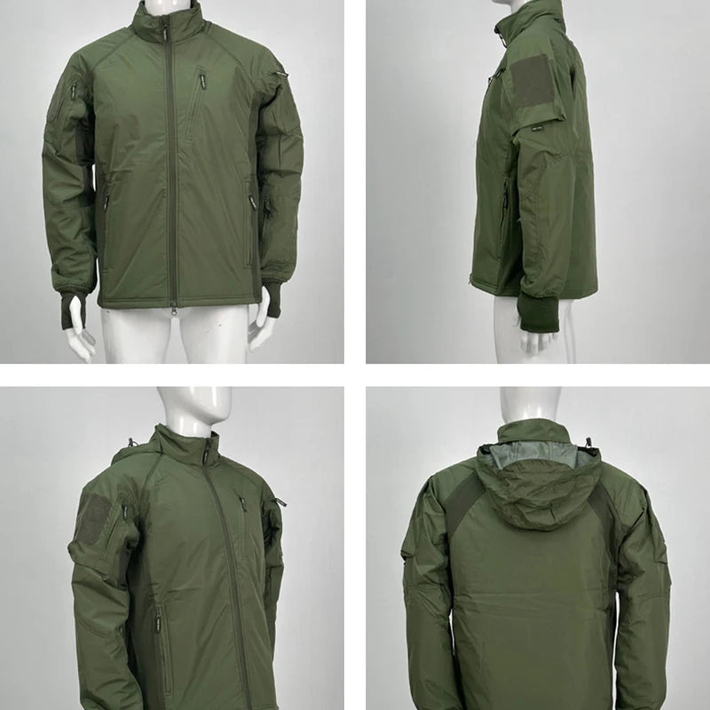 Windbreaker Men's Waterproof Tactical Hooded Jacket