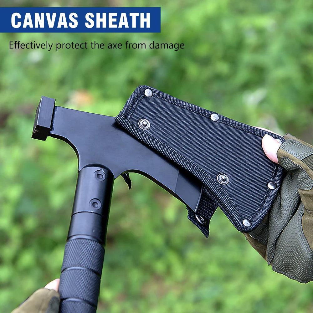 Multi-function Survival Axe, Portable Foldable Tactical Tomahawk