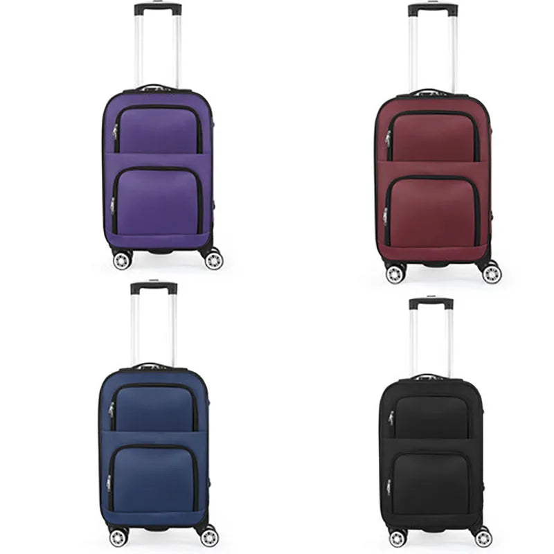 20inch Luggage Oxford Cloth Travel Suitcases with Wheels